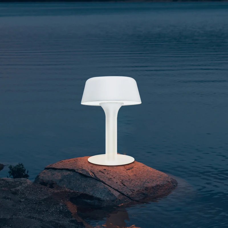 Aluminum Body  Solar LED Decorative Adjustable Table Lamp With Light Sensation