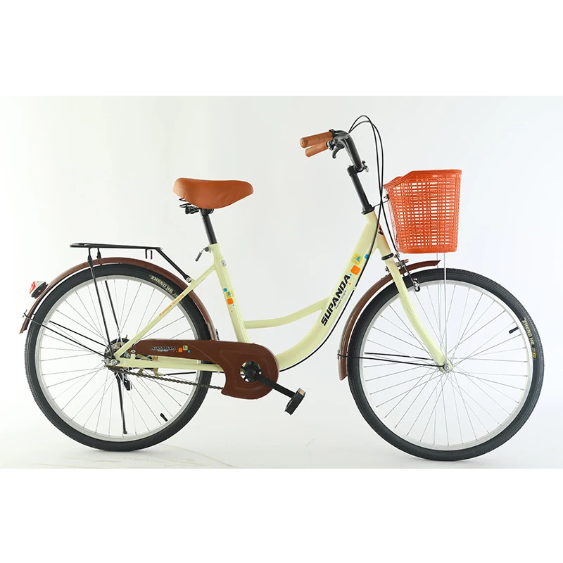 Vintage Adult Ladies Single Speed Bicycle For Woman Classic Ladies
