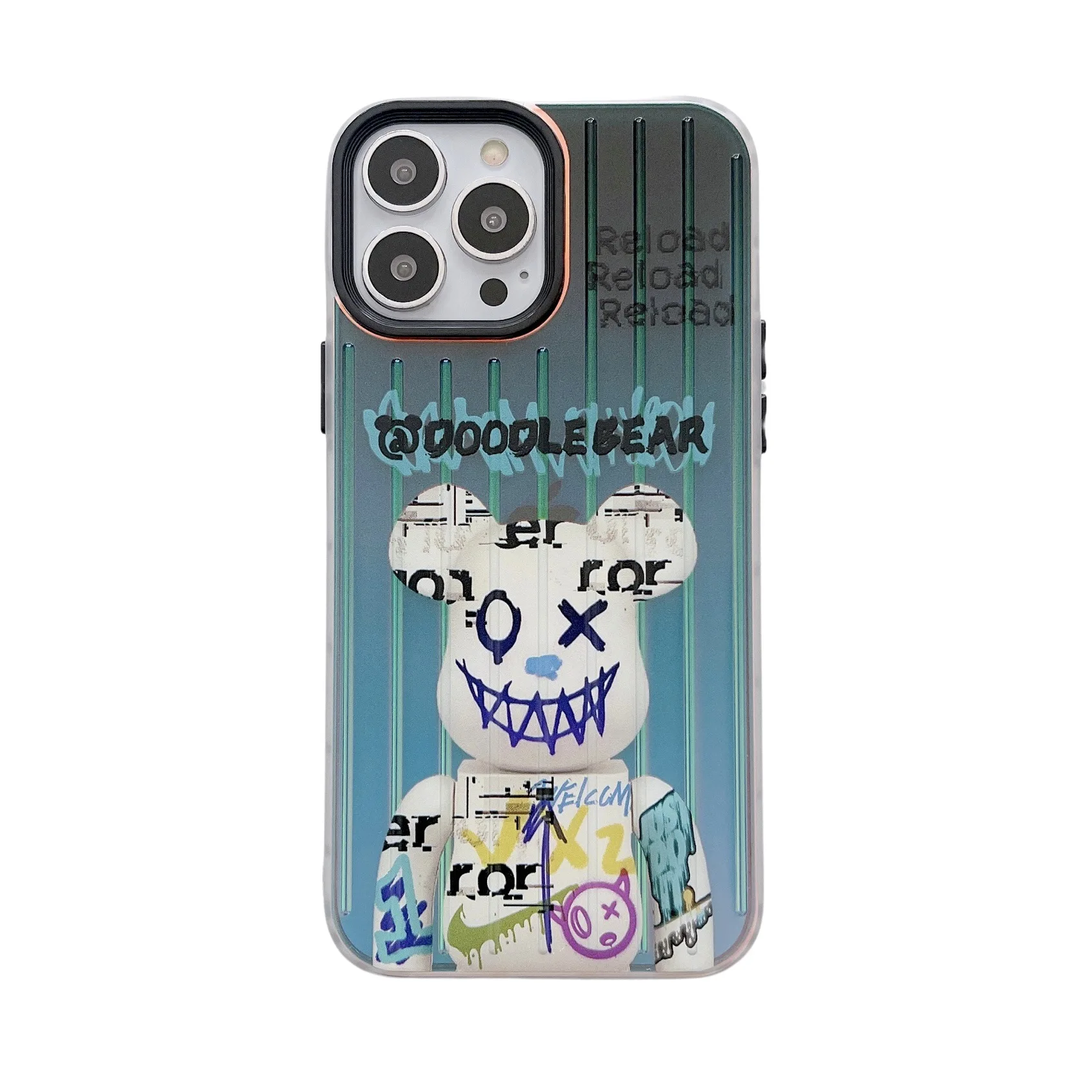 New Tendency Creative Robot 3 in 1 Cell Phone Cases Laser Luggage Mobile Phone Bags&Cases