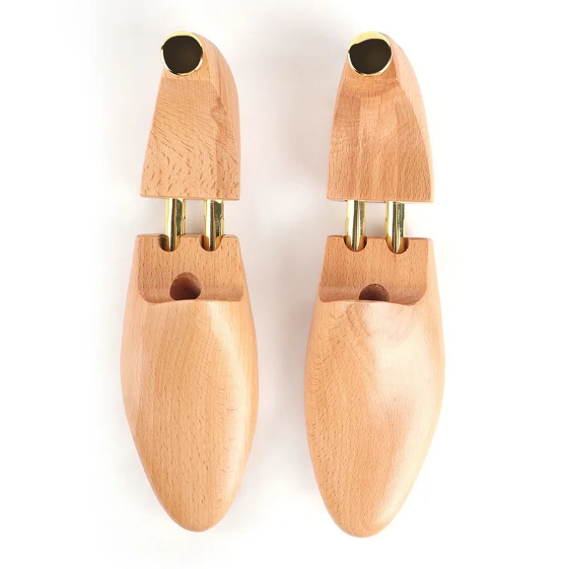 Customized Beech Wood Shoe Tree For Sneakers Boots Leather Shoes Square Toes Shoe Tree