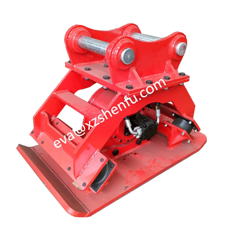 Backhoe excavator attachment sf parts excavator compaction plate