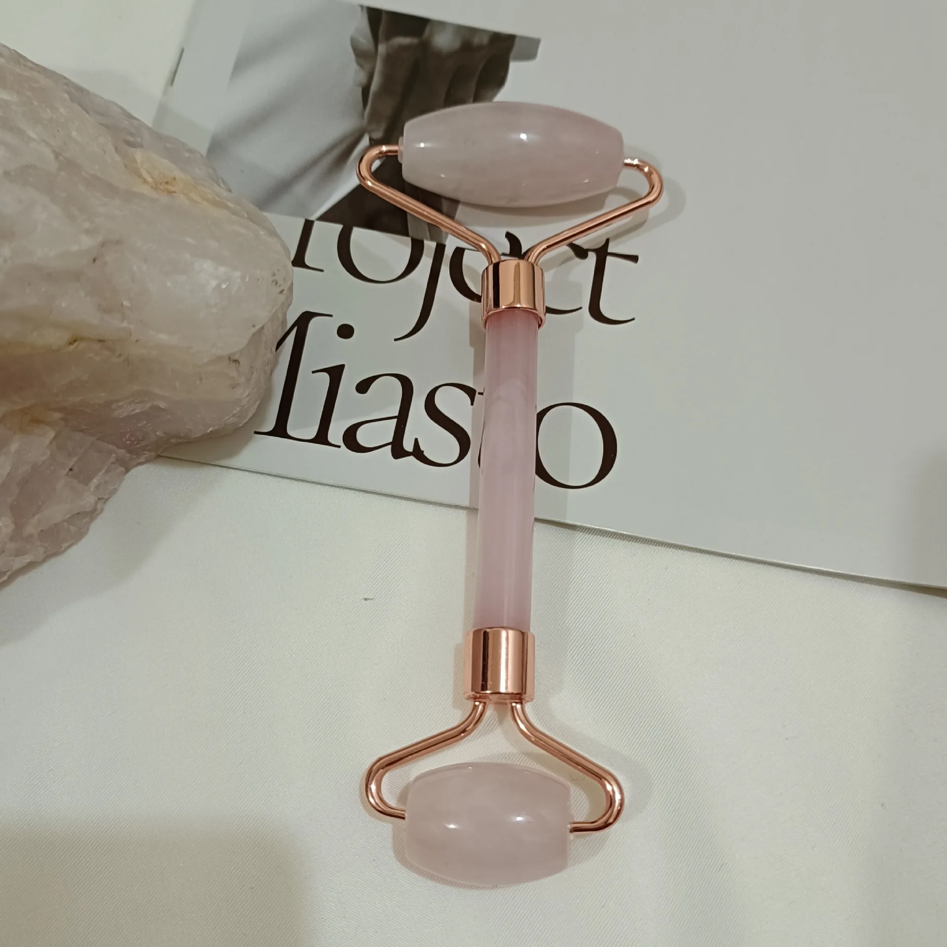 Factory Made Face Pack Vibrating Jade Roller Single Head