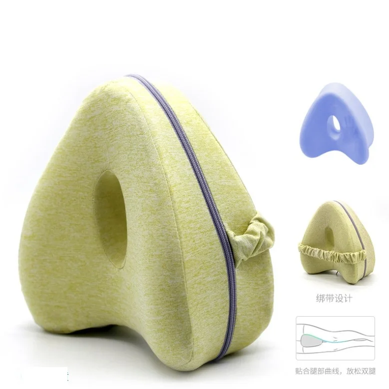 Amazon  hot sell  Heart shape Knee leg Pillow for Side Sleepers
