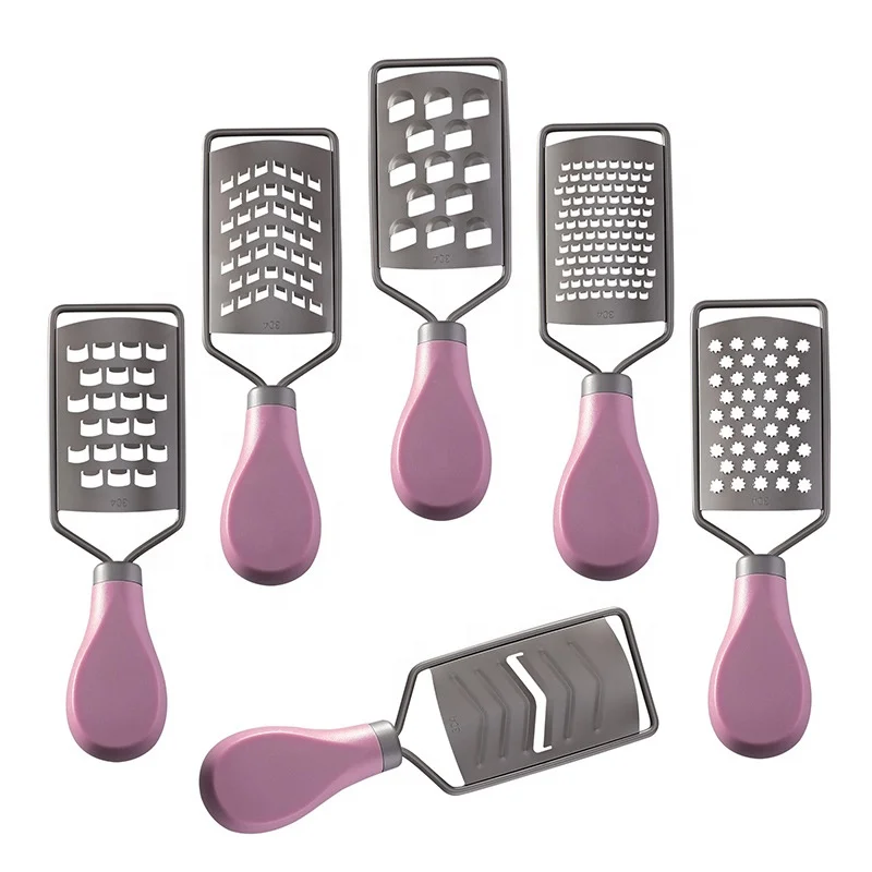 304 stainless steel Titanium plated Cheese Grater Chocolate Lemon Grater Mini multi-functional Potato grater