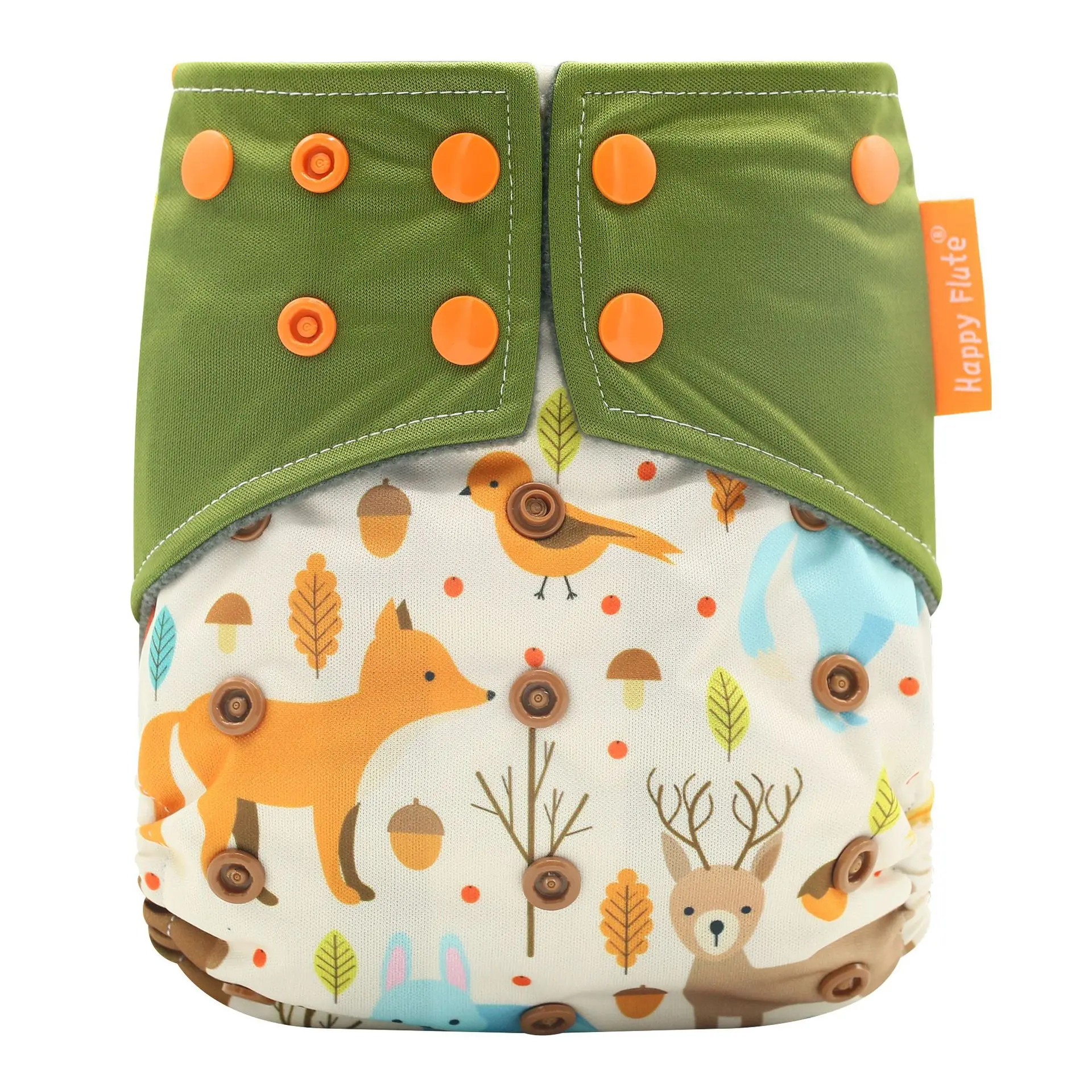Wholesale Waterproof Adjustable Baby Cloth Diapers Washable Reusable Cloth Diapers For Baby