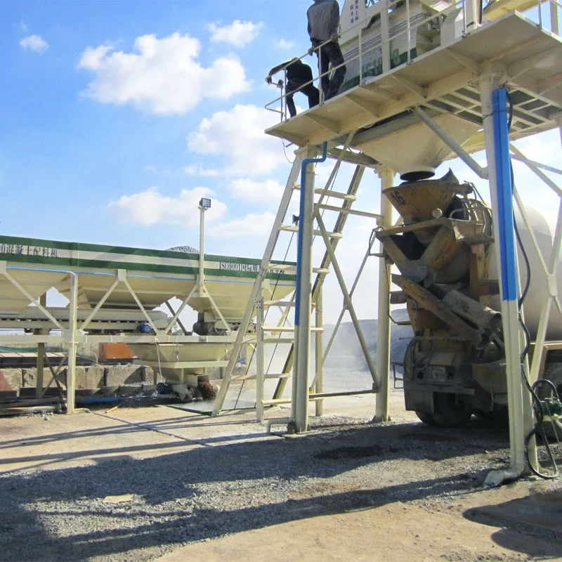 HZS35 ready mixed concrete batching plant 35m3/h concrete plant