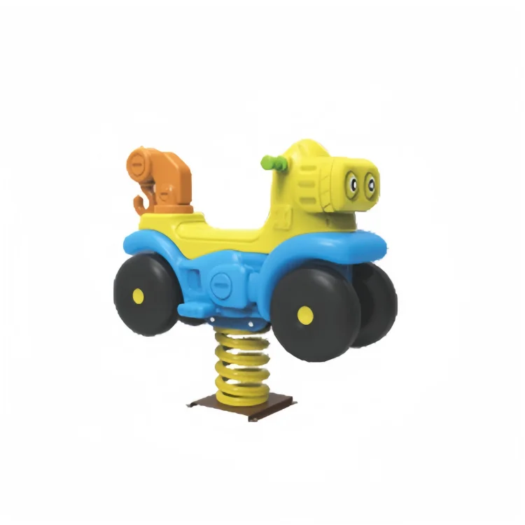High Quality Children Fun Outdoor Cartoon Animal Spring Toy Play Equipment Ride on Toy