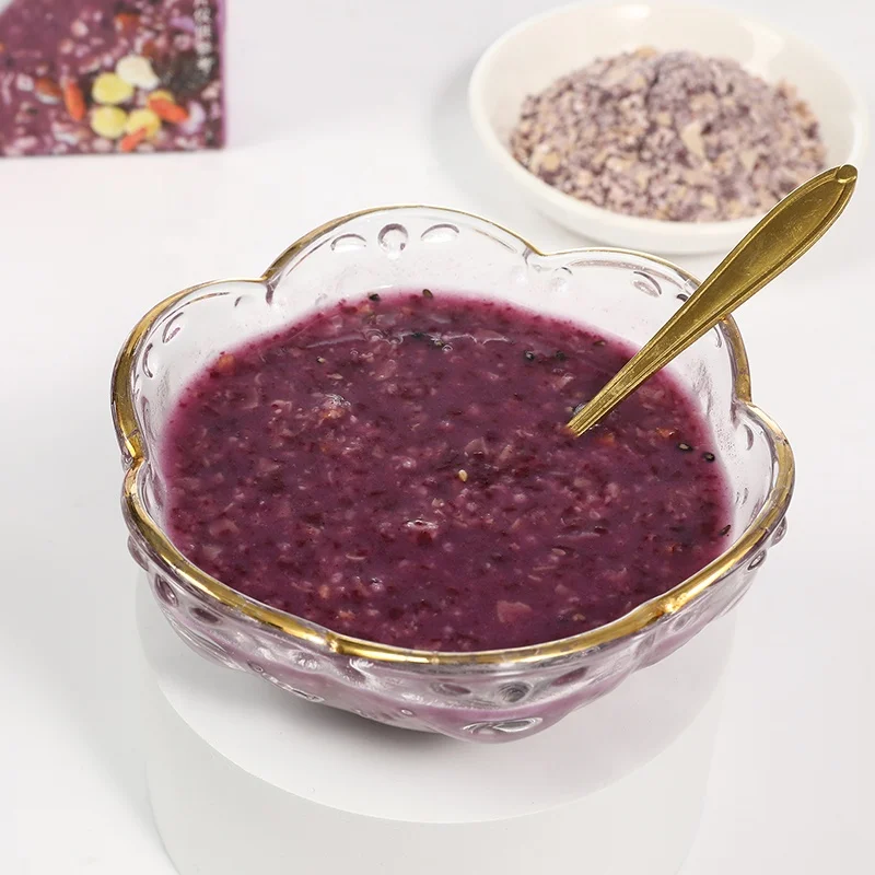 Brand New Product dried fruit and konjac replacement Congee(purple sweet potato) With factory Outlet