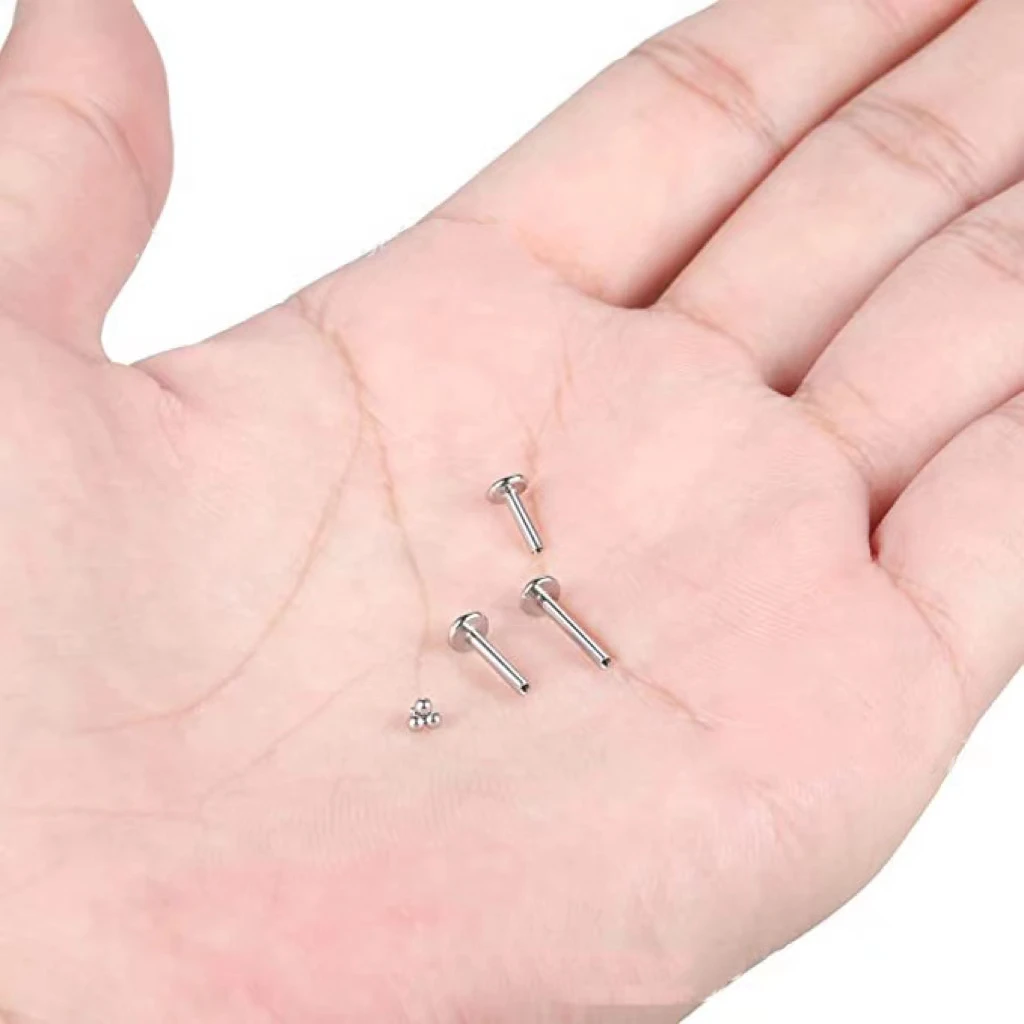 Gaby f136 ювелирные изделия с титановым пирсингом стержень внутренней резьбой оптовая цена водонепроницаемые украшения для тела золотым покрытием 16 г