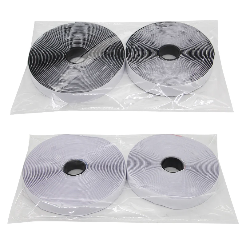 Wholesale China Wholesale Elastic Band Sewing Strapping Tape Reusable Silicone Hook and Loop Tape Wholesale Shoes Stock 3000