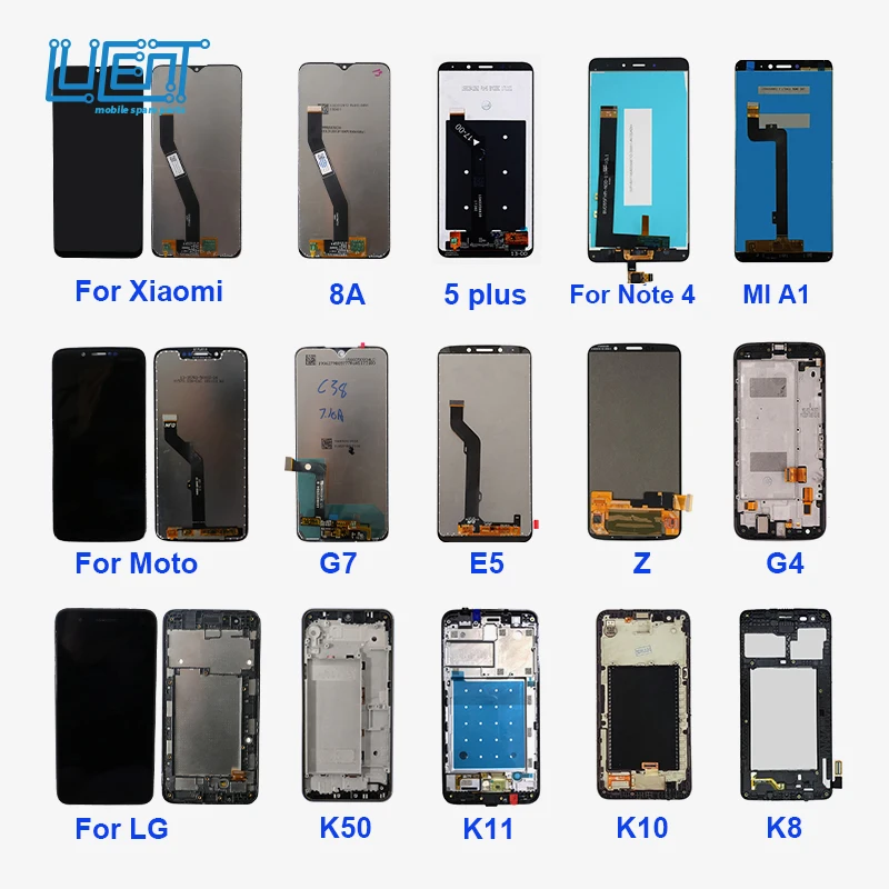 Wholesale Mobile Phone LCD Touch Screen Replacement  For Tecno LA 7 With Digitizer Assembly for tecno mobile phone lcd screens