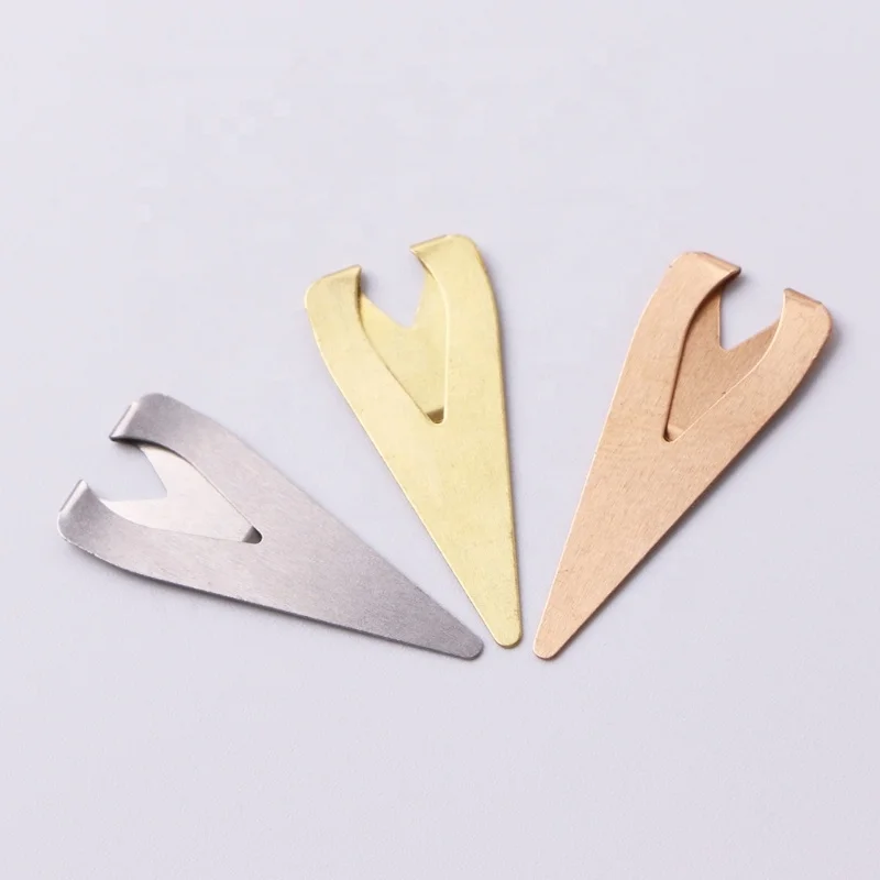 Brief Style coloful Metal Paper Clip Bookmark Stationery School Office Supply Escolar Papelaria