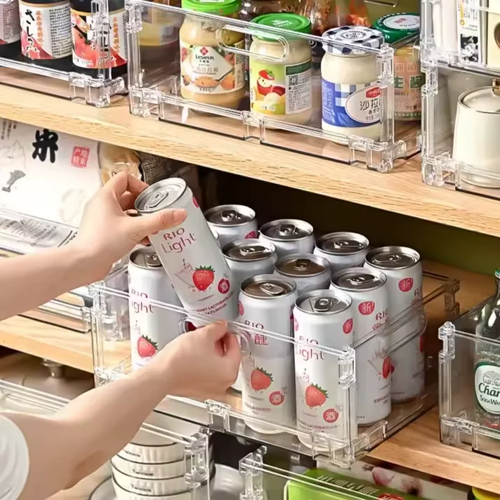 Amazon sells transparent fold able storage boxes makeup shelves and skincare storage devices