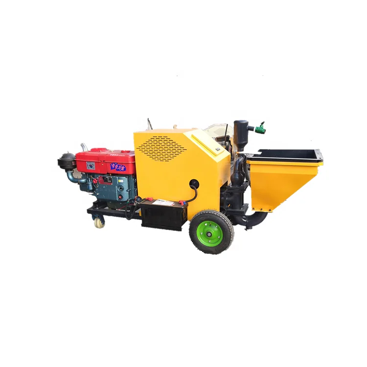 Building guniting cement mortar spraying machine cement painting machine