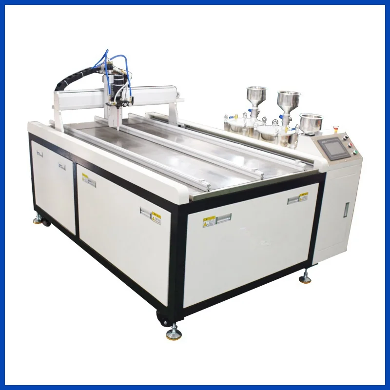 Large scale fully automatic glue dispensing machine equipment gear pump dual head and dual component AB glue dispensing machine