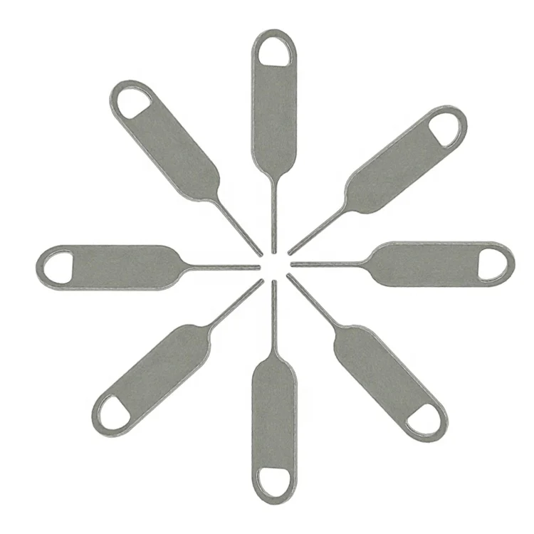 Sim Card Pin Key Needle Manufacturer Tray Remove Eject Tool Pin Key Needle/Retrieve Card Pin For Smartphone