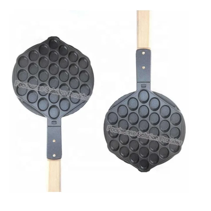 GAS Type Egg Waffle Maker Make a large hexagon-shaped waffle with a bubble