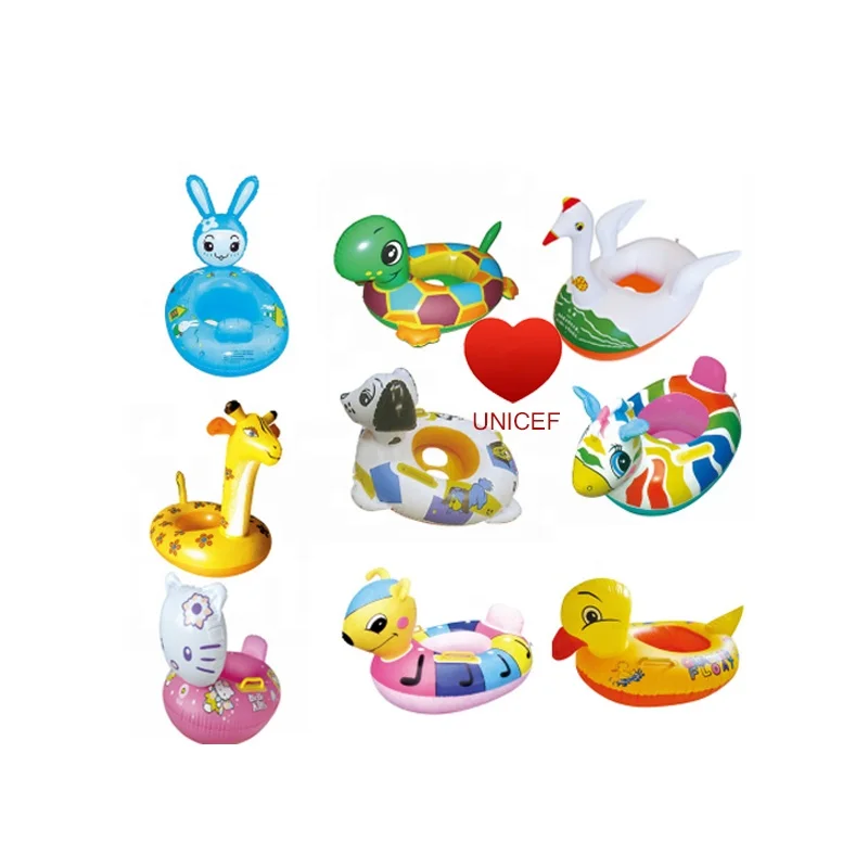 
Outdoor 70cm PVC animal Inflatable kids ride on pool Toys Summer Beach Swimming Pool Party Lounge Raft Decorations water Toys 