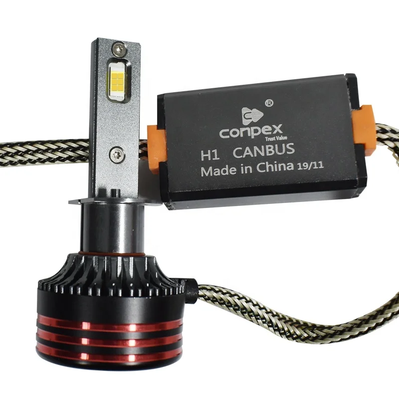 Conpex M8 Pro 50W 5000LM H1 Car LED Headlight Bulbs for Customized Automotive