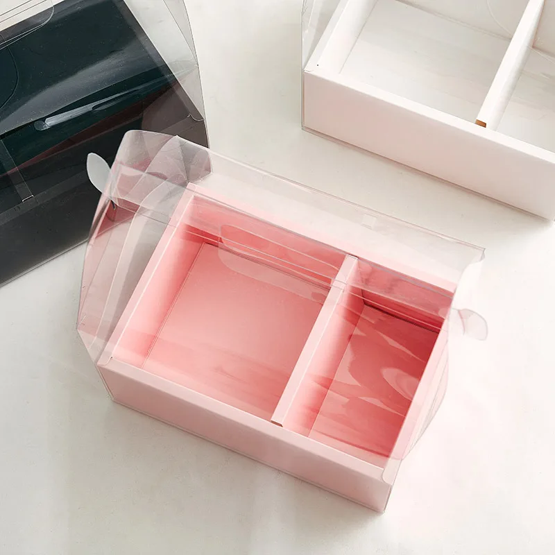 Flowers Floral Art Hand Holding Pvc Empty Box Wholesale Flower Packaging Creative Flower Arrangement Folding Suppliers