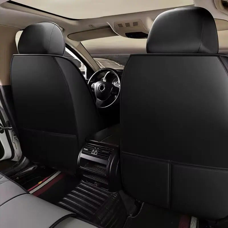 Универсальные Кожаные чехлы на сиденья для Jeep Grand Cherokee WK2 Skoda Superb 3 Mercedes W203 VW Golf MK2 аксессуары четырех сезонов