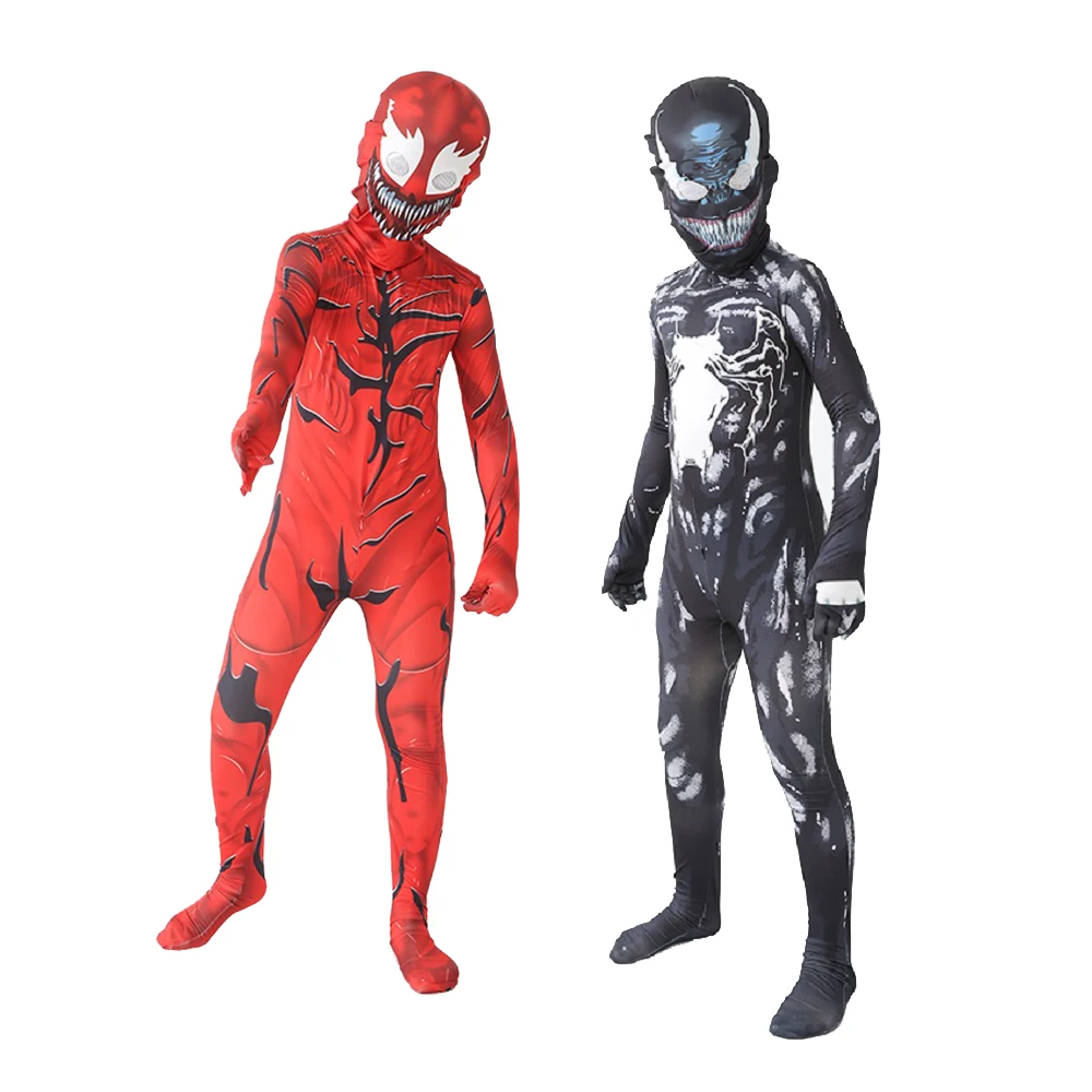 New Miles Morales Far From Home Cosplay Costume Zentai Spiderman Costume Superhero Bodysuit Spandex Suit for Kids Custom Made