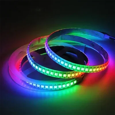 5 В многоцветный свет RGB программируемый игровой RGBLED полоса окружающая Светодиодная лента