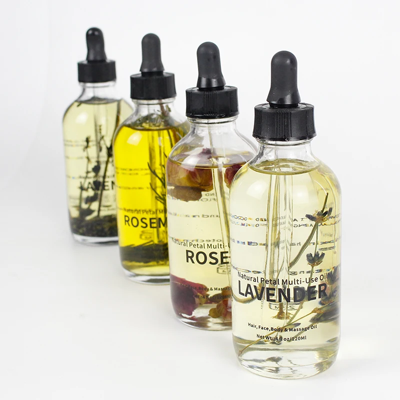 essential oil manufacturer selling all 100% organic natural oem label rose fragrance massage hair face body oil for skin