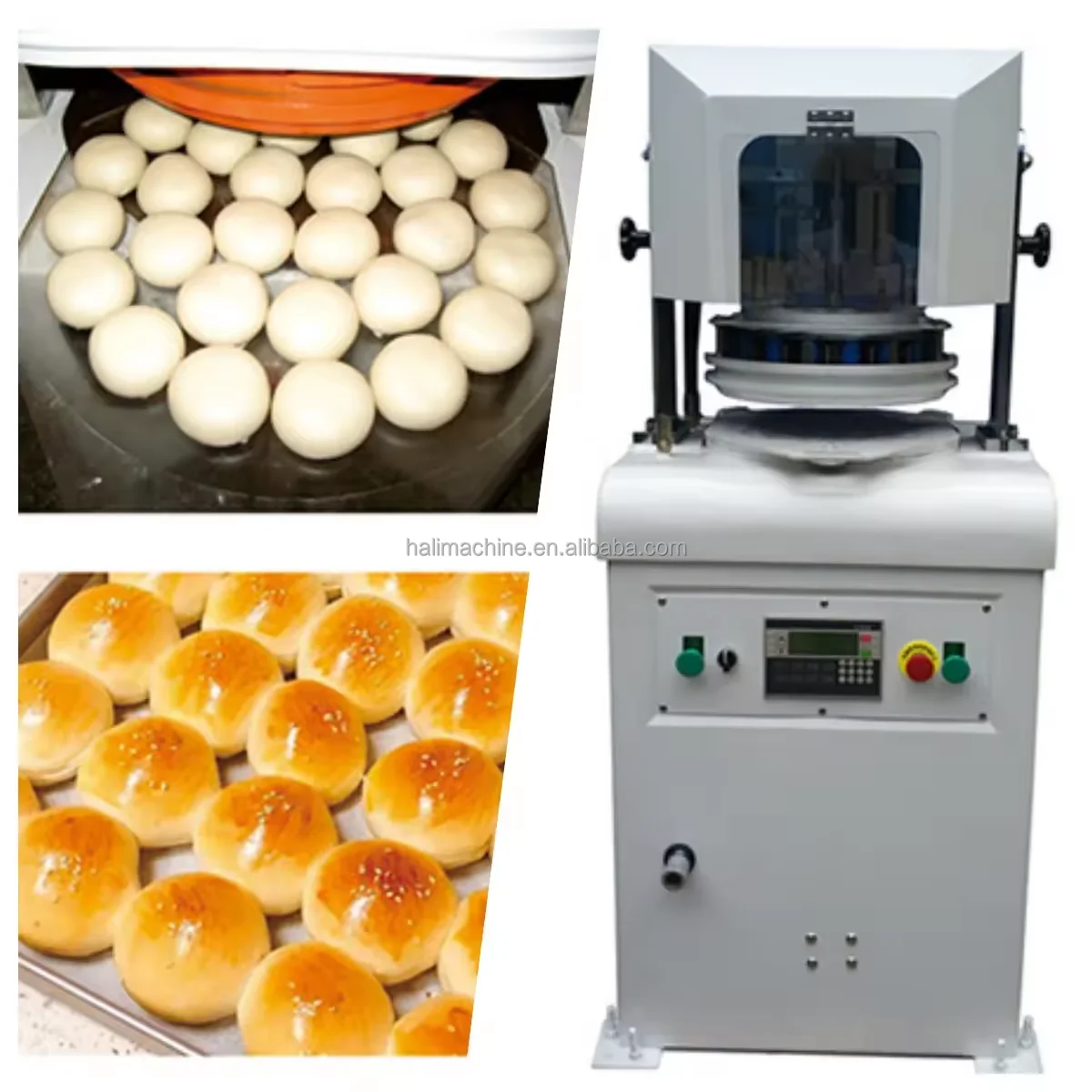 Professional bread production making machine fully automatic dough divider rounder