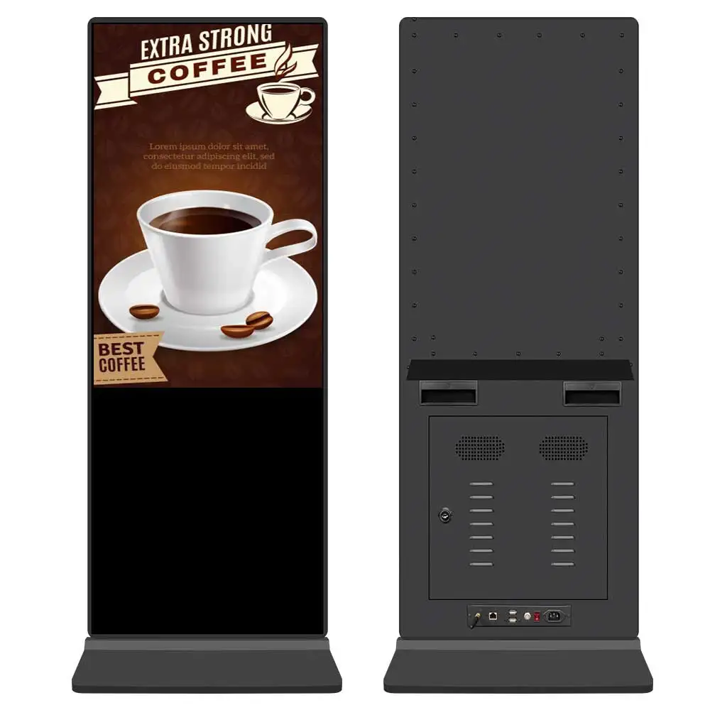 65 inch digital signage display machine android wifi lcd monitor vertical tv indoor advertising screen