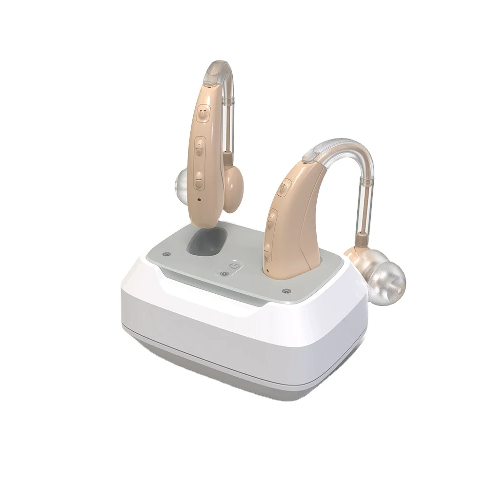 VOHOM 100% Digital Rechargeable Hearing Device New Style Mini Earbuds for Deafness HiFi Earphones & Headphones Prices