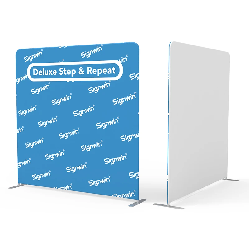 Portable 7.5Ft /8FT /10FT Aluminum Tube Pillow Case Tension Fabric Backdrop Photography Background For Paty Wedding