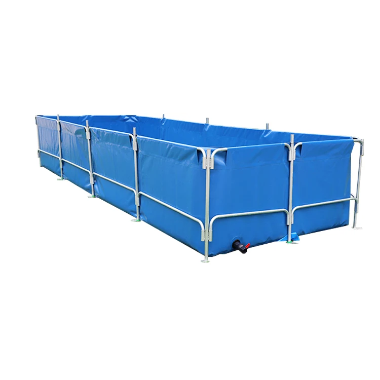 1000-50000 liter plastic portable square pvc tarpaulin water storage tank prices for sale