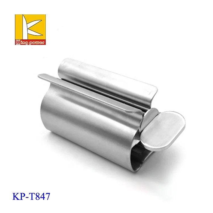 stainless steel  Rollers Metal Toothpaste Tube Wringer Seat Holder Stand squeezer  toothpaste dispenser