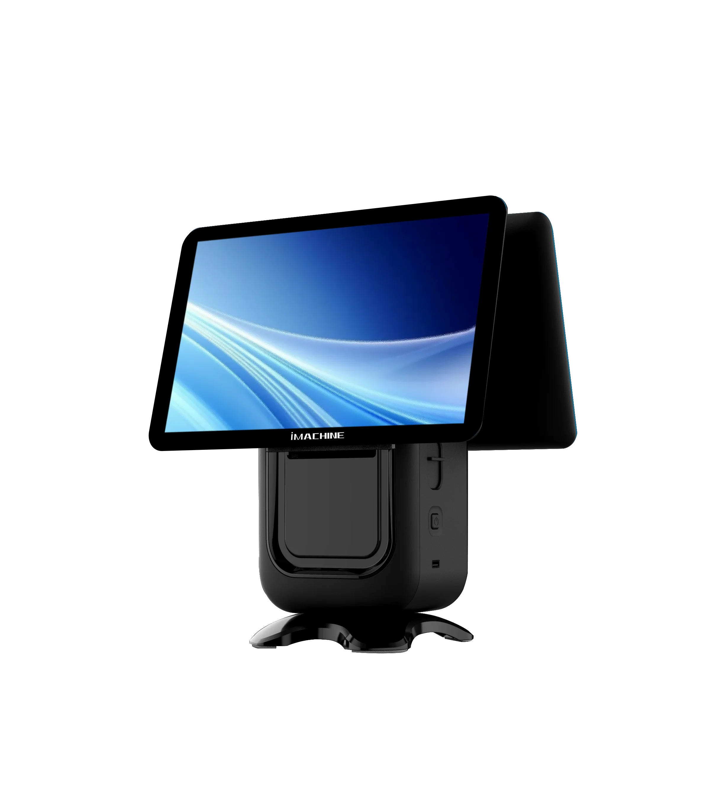 Complete Solution Dual Screen Pos System Retail Cash Register For Restaurant Supermarket Touch Screen Pos System