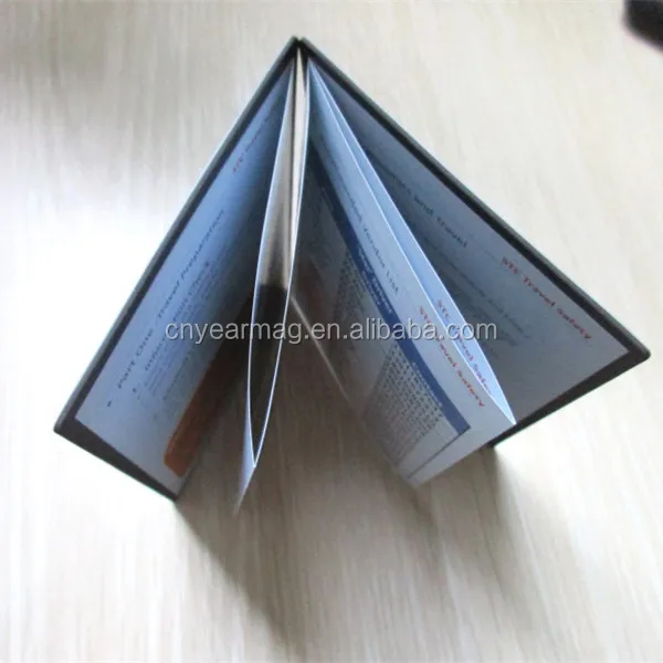 Оптовая продажа персонализированный дизайн Складная магнитная адресная книга CMYK для