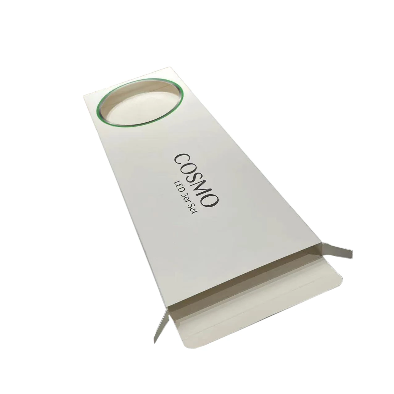 Custom Color Printing Cosmetics Box Foldable Paper Package Box with Logo for Led Light Bulb