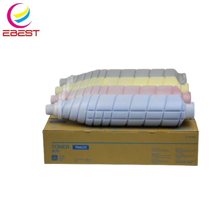 EBEST Высокое качество совместимый TN622 TN-622 порошок для электростатической печати Konica Minolta тонер Bizhub пресс C1085 C6085 C6110 копир цветной