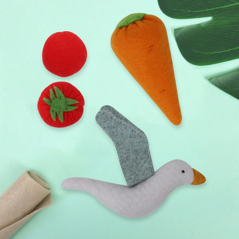 Hot Selling Felt educational Toys animals felt Play Set for toys kids children diy handmade montessori children toys sets