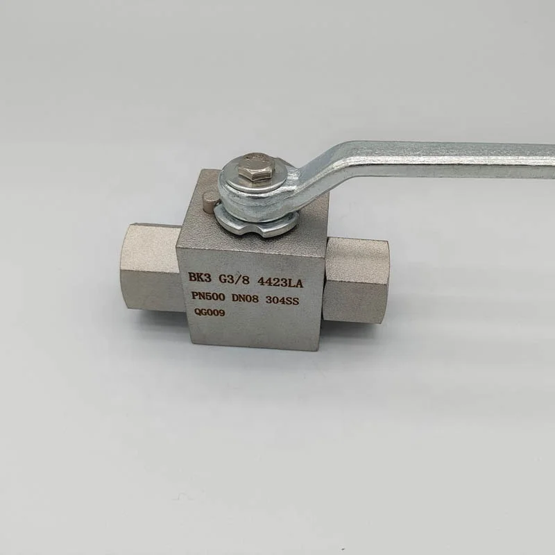 stainless steel 304 high pressure weld end 3 way hydraulic ball valve