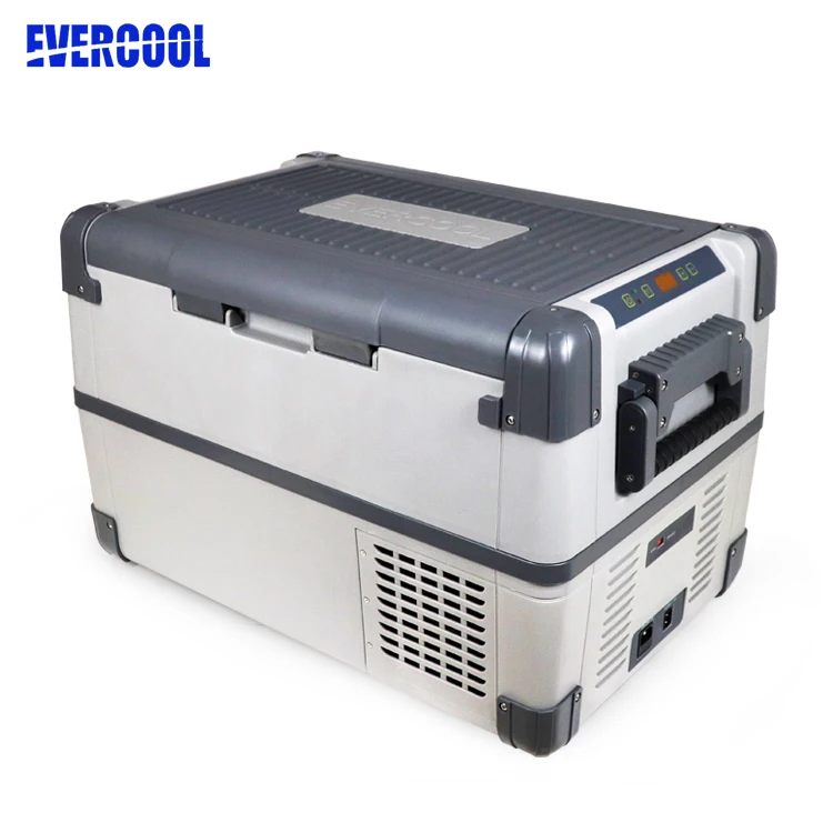  NINGBO BSCI ISO9001 CE ROHS ERP CB наружное использование DC12V Портативный морозильник 60 л глубокий 12 в