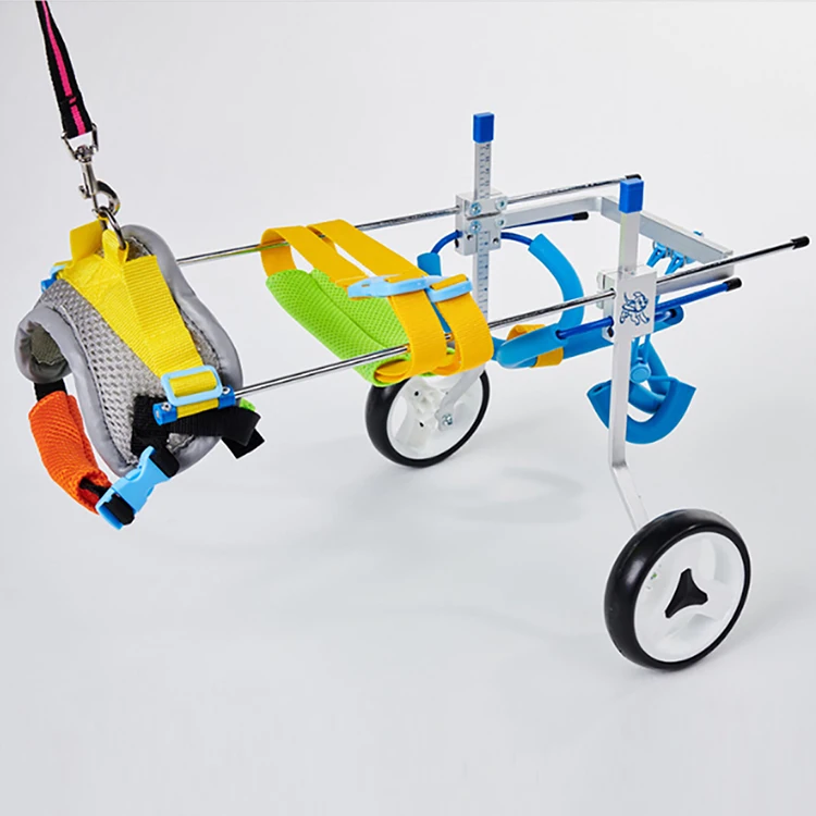 Hot Selling Pet Healthcare Assisted Walk Car Pet Wheelchair For Disabled Hind Legs Dog