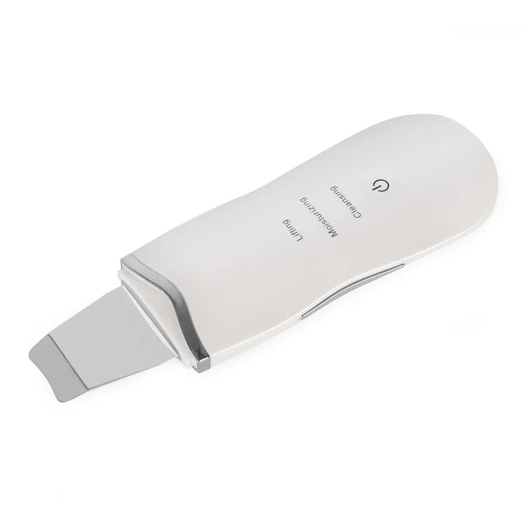 Blackhead Extractor Electric Facial Dead Skin Peeling Machine Professional Sonic Face Cleaning Spatula Ultrasonic Skin Scrubber