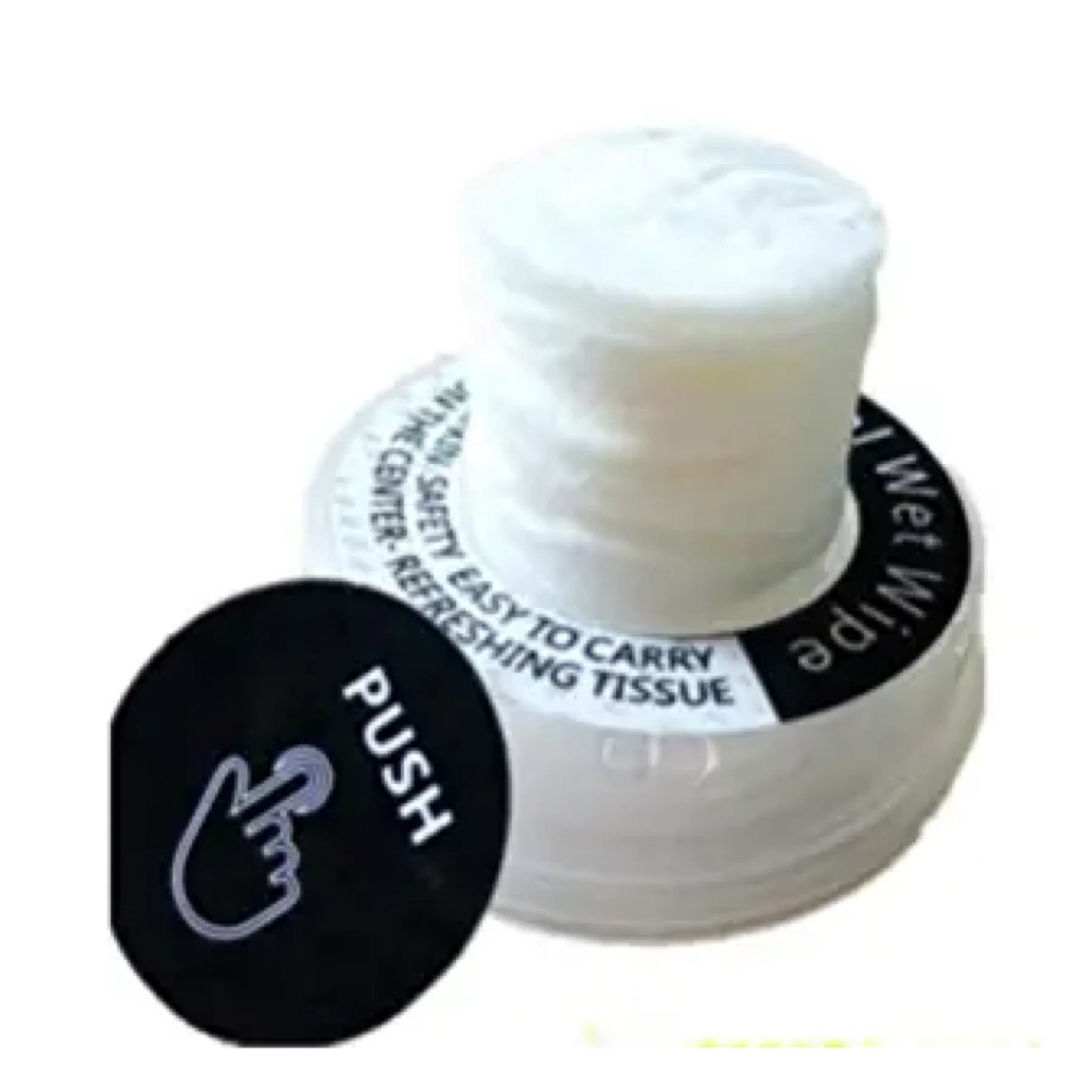 Wholesale Magic Disposable push clean compressed napkin tissue wet towel