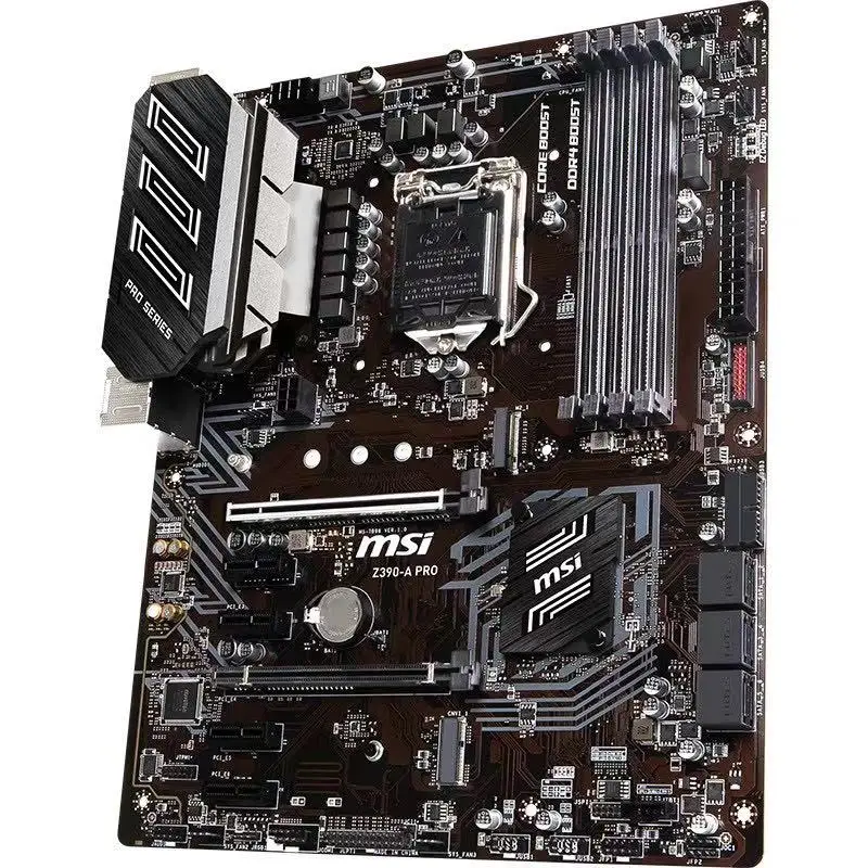  Материнская плата MSI Z390 A pro материнская для майнинга B250 с поддержкой 6