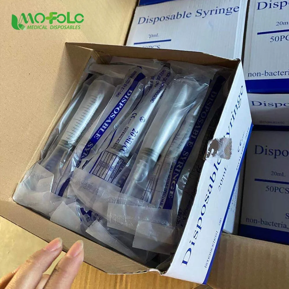 Медицинский цифровой шприц 1 мл, одноразовый шприц с иглой