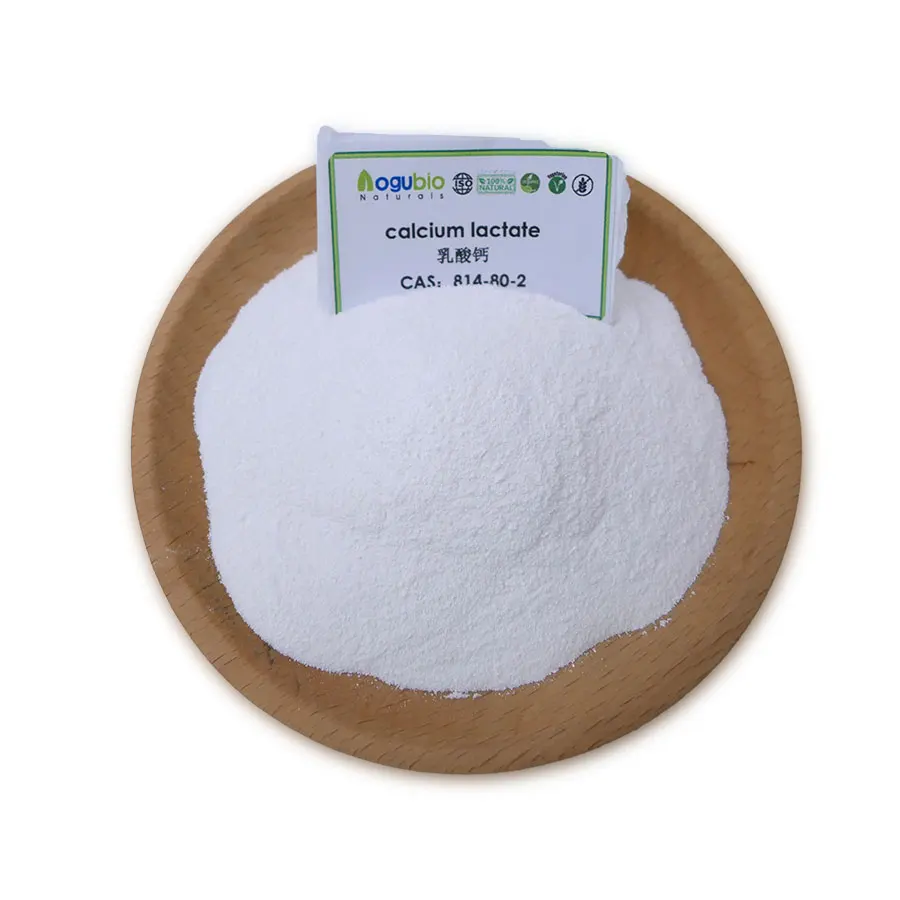 Factory Price Food Grade Calcium Lactate CAS 814-80-2 Pure 99% Calcium Lactate Powder