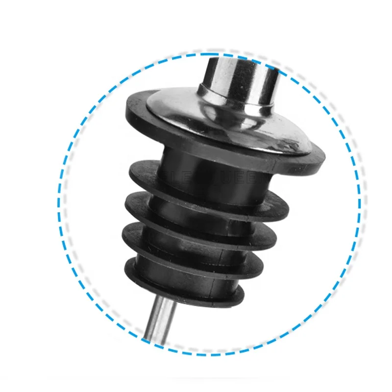 Stainless Steel Olive-Oil-Liquor-Wine-Free-Flow-Bottle-Pourer-Dispenser-Spouts-Stainless Flow Bottle Spirit Nip Pour Shot