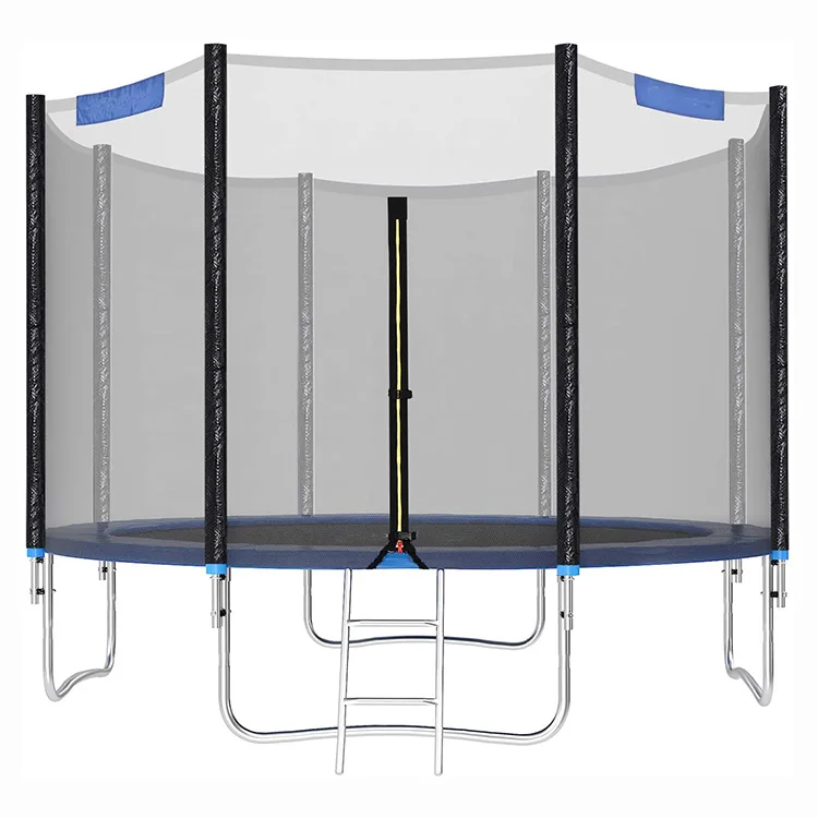 Outdoor kid jump trampoline, large jumping trampoline outdoor