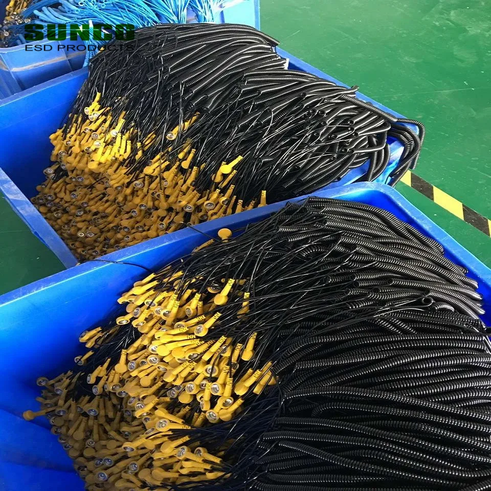 Esd Grounding Cord ESD Mat Snap Earthing Mat Grounding Cord For Table Mat
